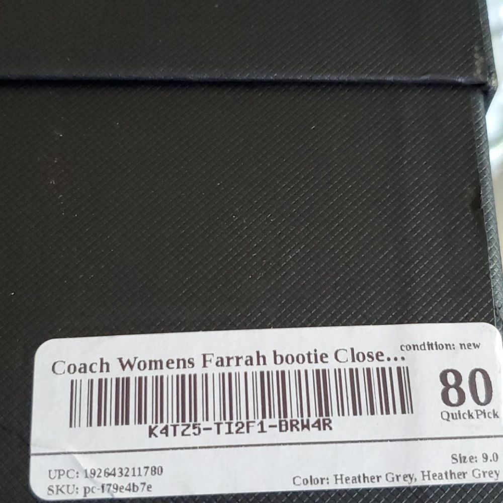 AUTHENTIC COACH BOOTS🌹 - Picture 7 of 7